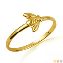 Gold Firefly Ring