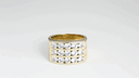 14K Gold Channel Set 3ct Lab Grown Diamod Wedding Band (Available in Yellow/Rose/White Gold)