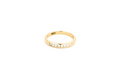 14K Gold Pave Lab Grown Triple Set Diamond Engagement Band Ring (Available in Yellow/Rose/White Gold)
