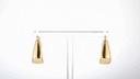 Yellow Gold Purse Hoop Earrings video