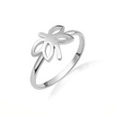 .925 Sterling Silver Firefly Ring