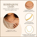 3mm Herring Bone Chain (Available in 10k/14k)