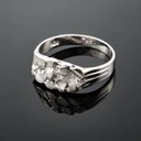 Gold Solid Nugget Men's Ring (Available in Yellow/White Gold)