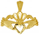 Claddagh Gold Pendant