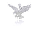 Silver Flying Eagle Pendant