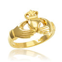 Gold Classic Claddagh Engagement Ring