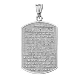 Sterling Silver Our Father Prayer Pendant Necklace Sterling Silver Our Father Prayer Pendant Necklace