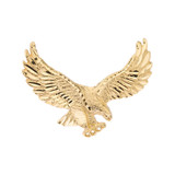 Soaring Eagle Statement Ring in Yellow Gold