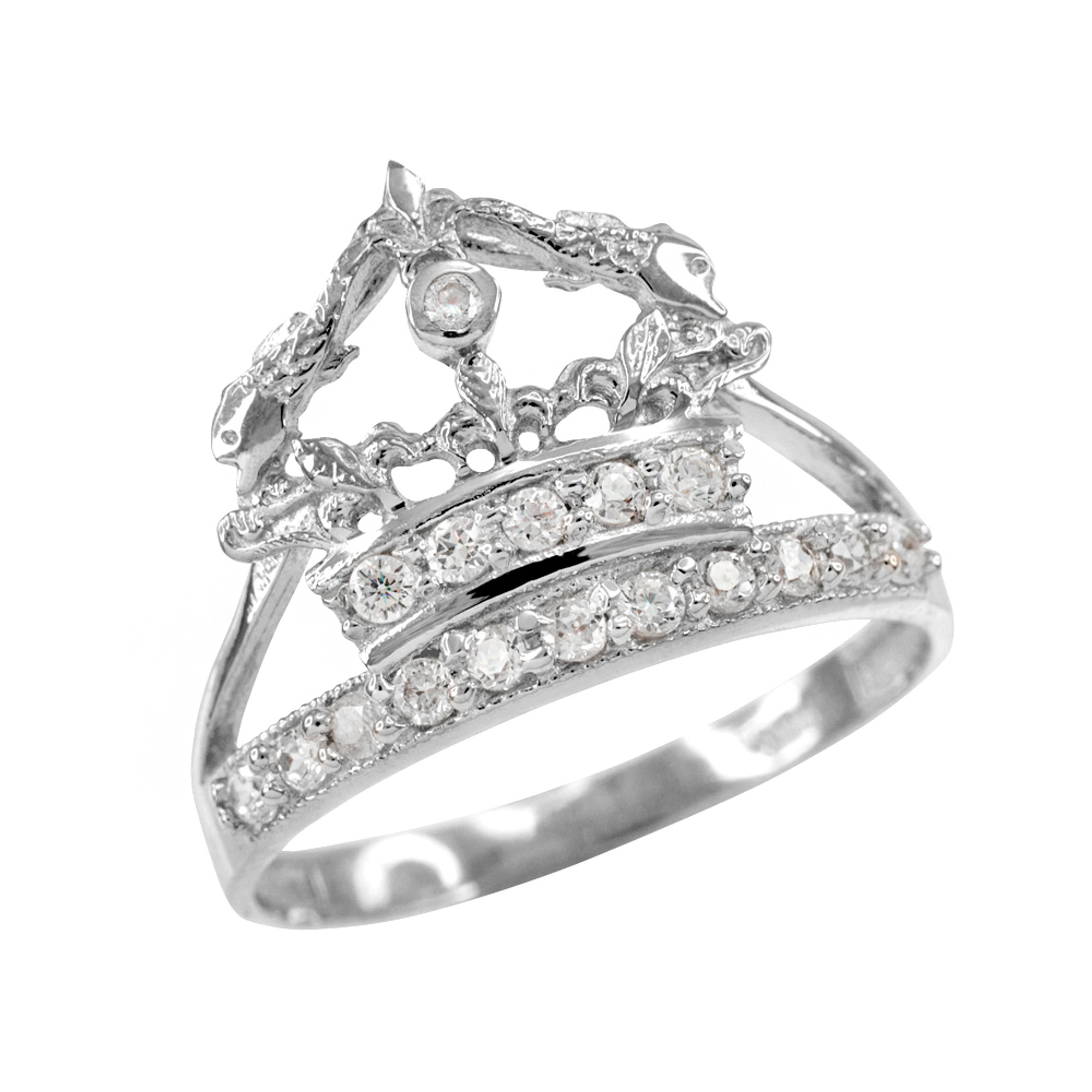 CROWN RING (SILVER) – Jewel Marvels