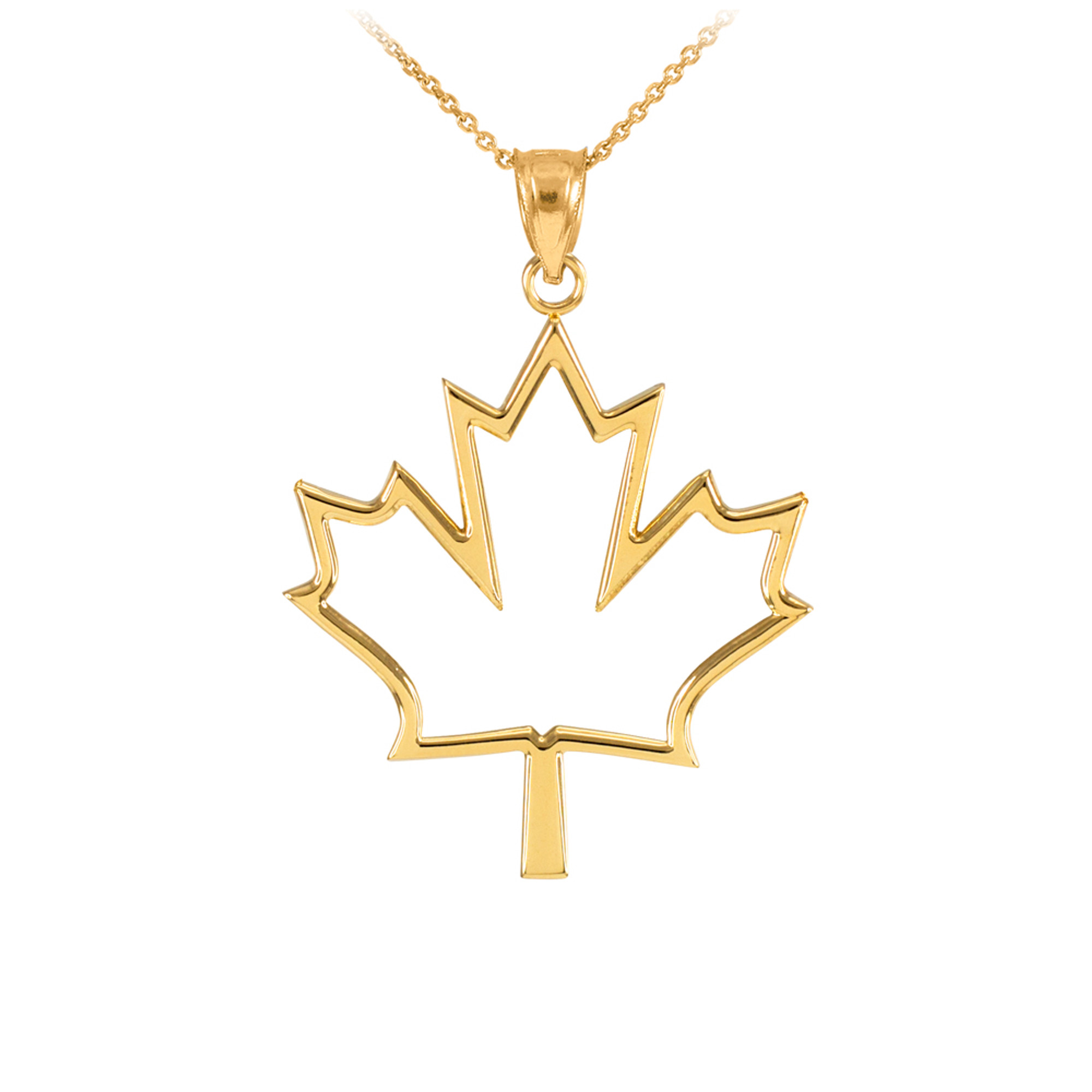 Alice Maple Leaf Necklace – Gracefulandco