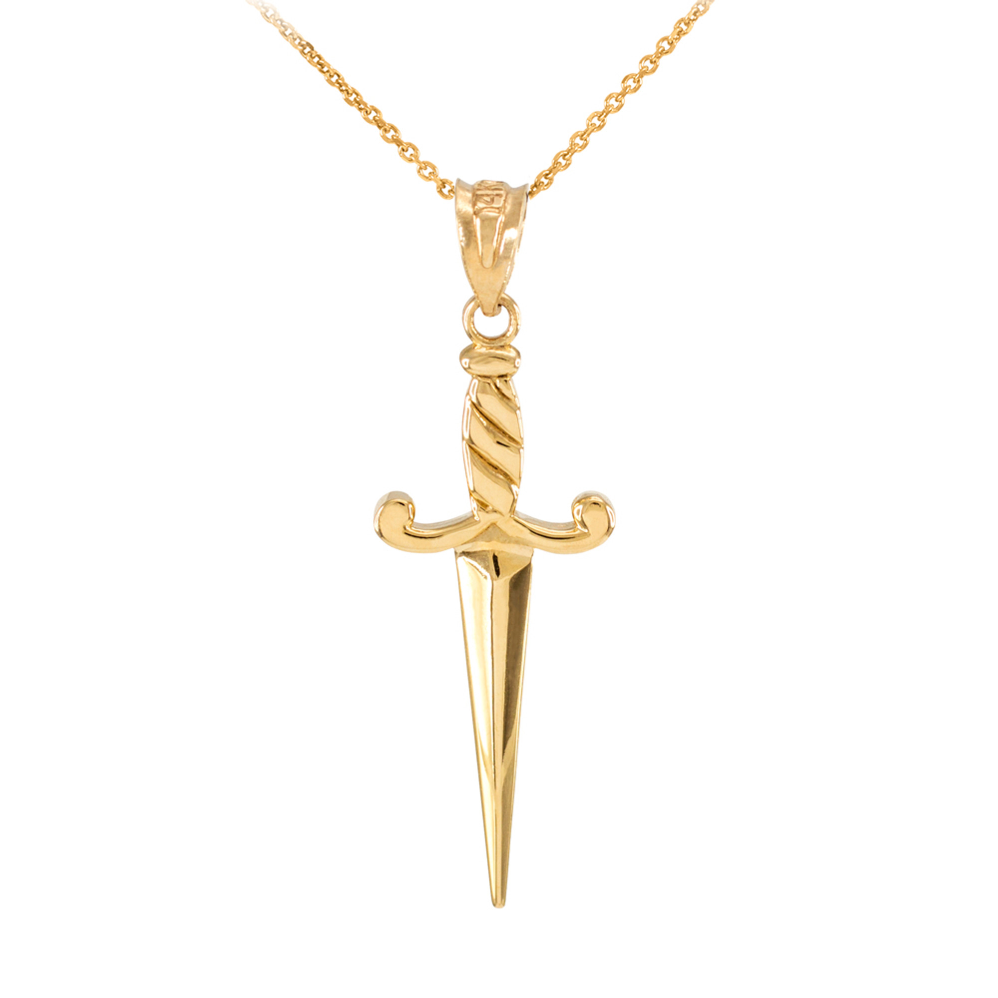 Buy MINUTIAE Rose Gold Plated Solitaire Javelined Pendant Necklace for  Women and Girls Online