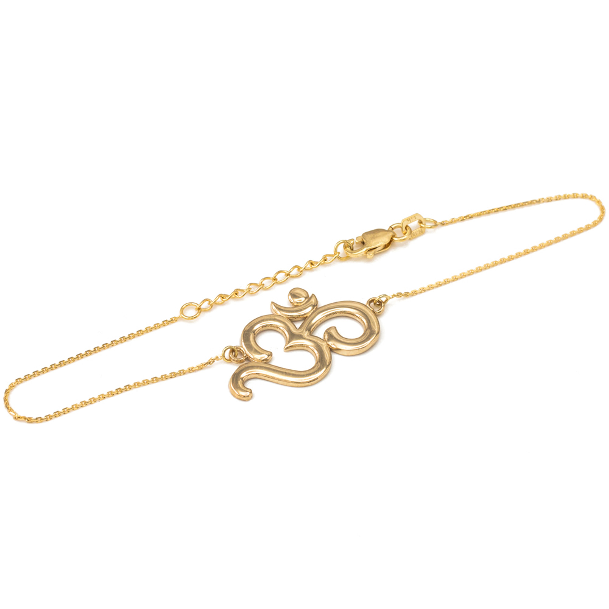 Tiny Om Chain Bracelet, 14k Gold Meditation Symbol Bracelet, Yoga Jewelry  Gifts, Gifts for Bestfriend, Om Jewelry, Gifts for Yoga Lover - Etsy