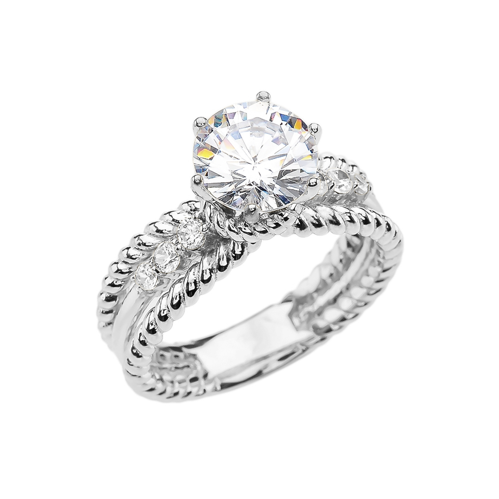 Explore current trends in engagement ring design