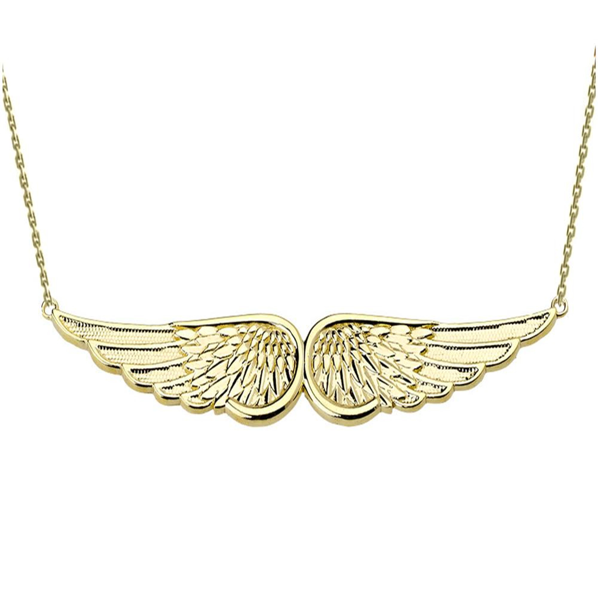 Angel Wing Pendant in 10K Rose Gold – Ann-Louise Jewellers