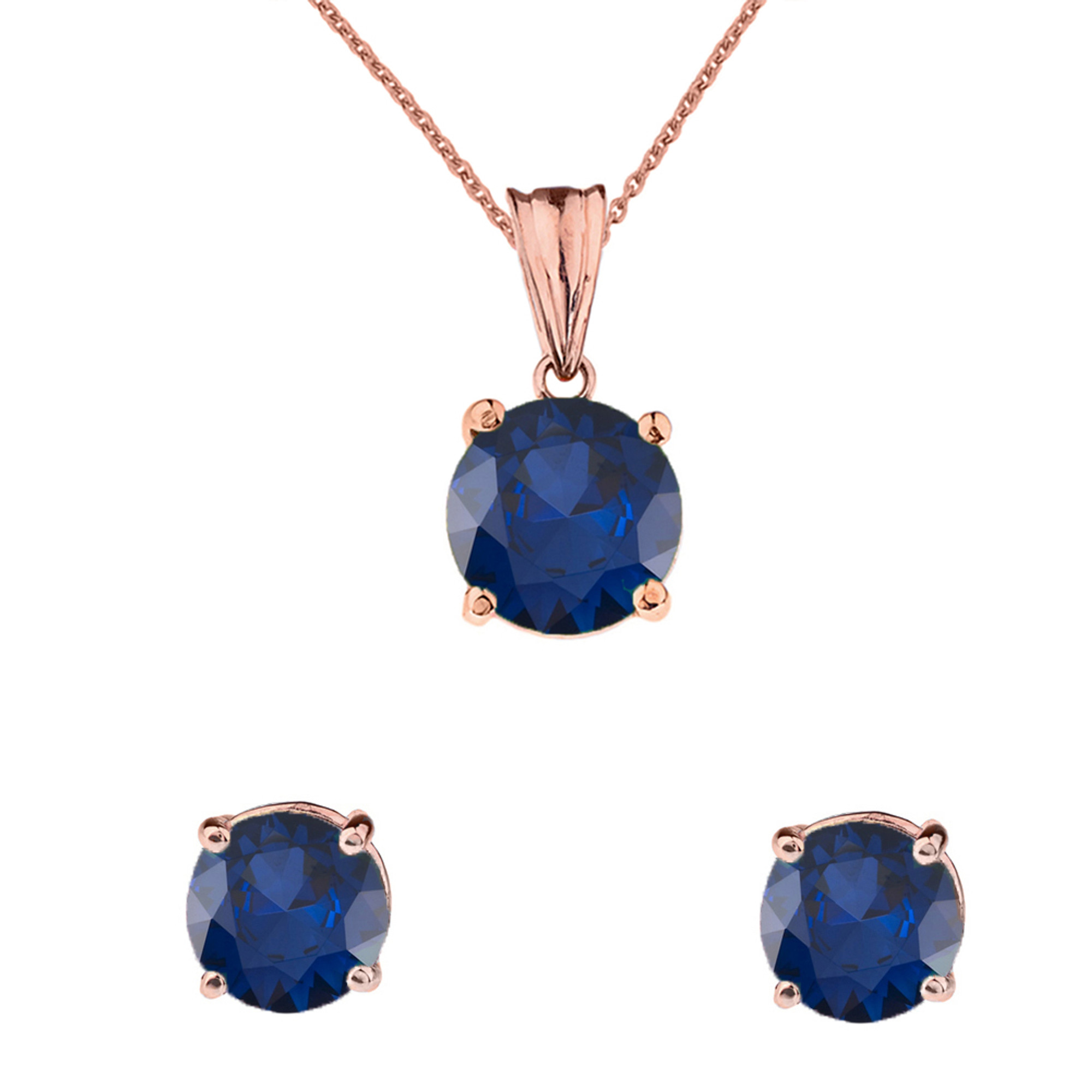 Montana Sapphire Necklace & Earring Set – CRAIGER DRAKE DESIGNS®