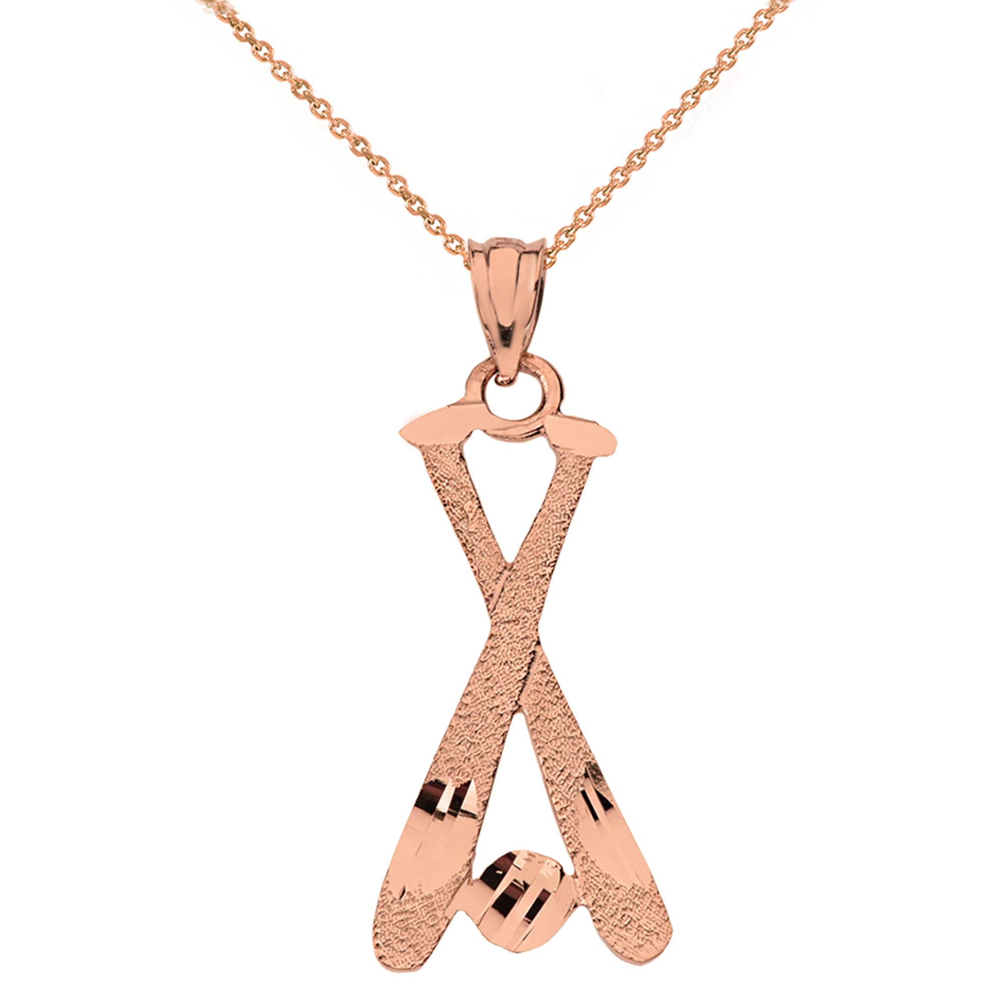 Baseball Number Necklace [Personalized] | FARUZO