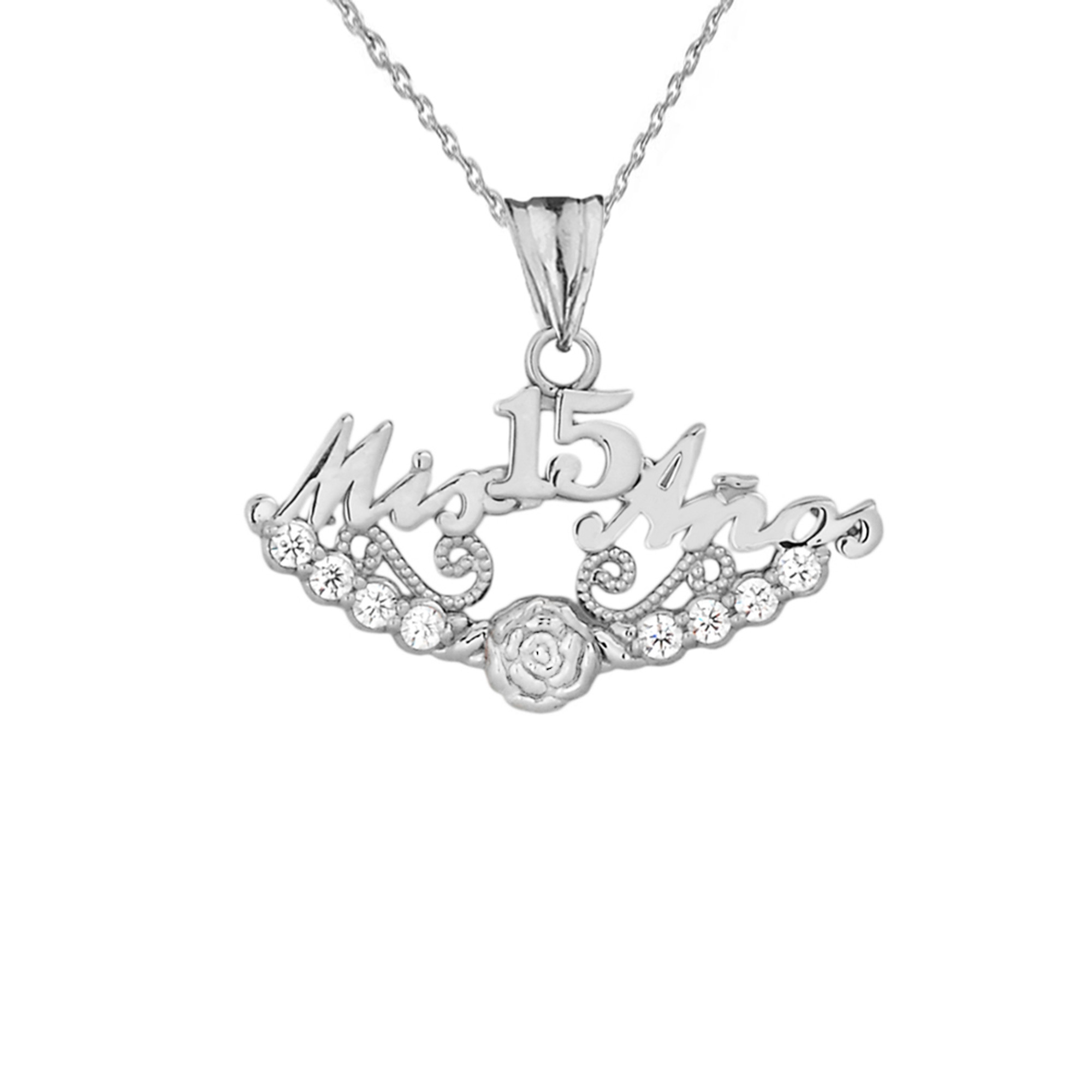 CASSIDY Silver Ring of Love Necklace - Joulberry