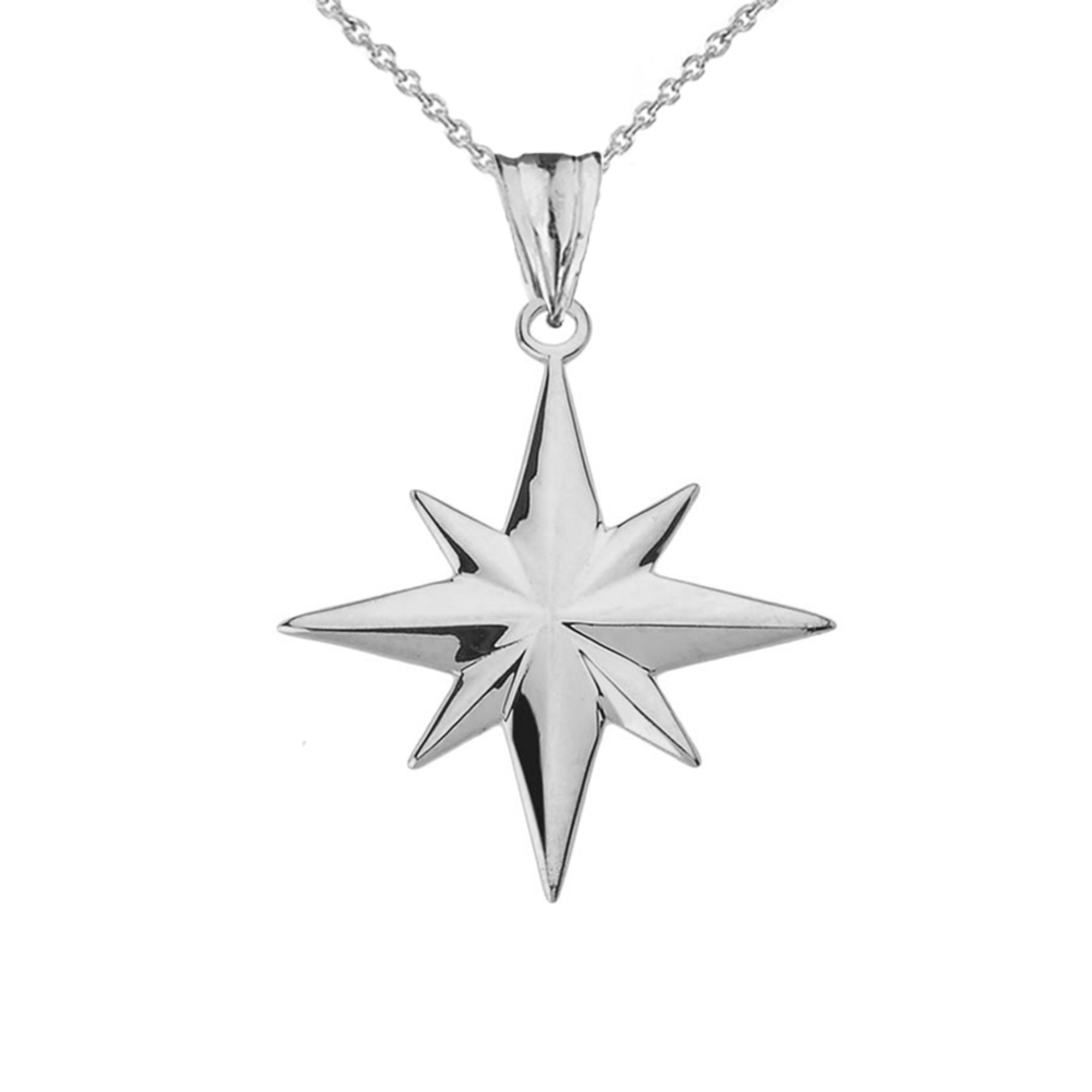 North Star Diamond Necklace - 14k Yellow Gold – EDGE of EMBER