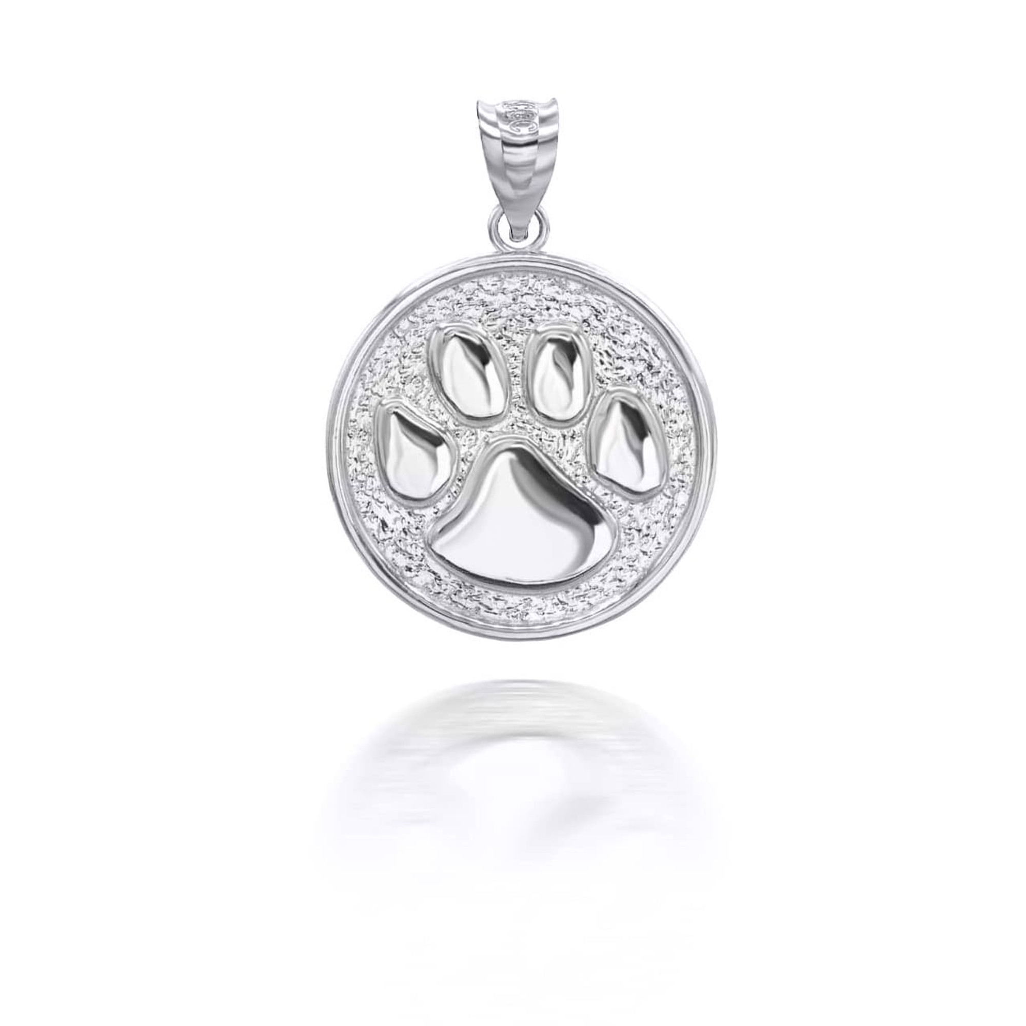 PAW PRINT TAG NECKLACE - The Littl - Sentimental Jewellery