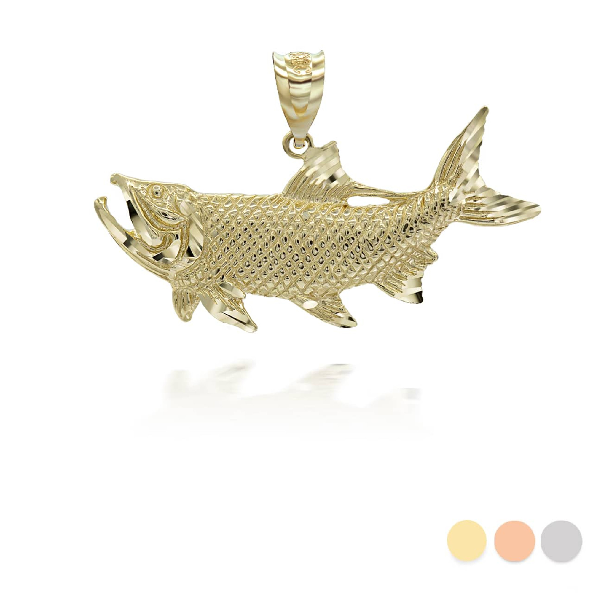 18k Gold Butterfly Fish Necklace | Fearless Jewellery