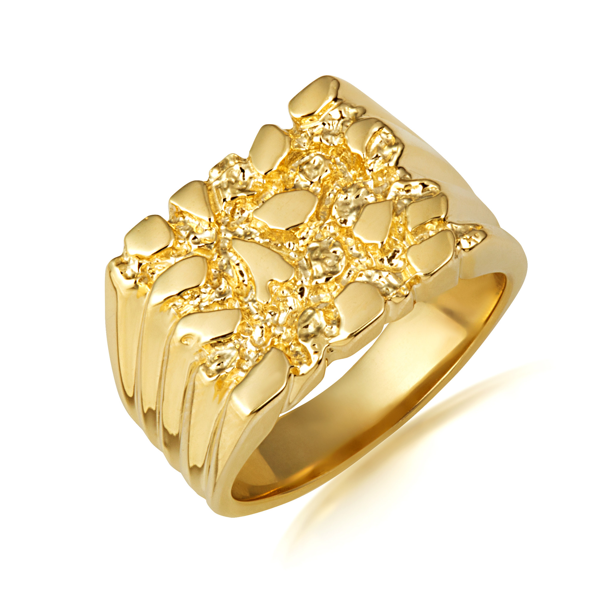 Hex Ring, Gold | Men's Rings | Miansai