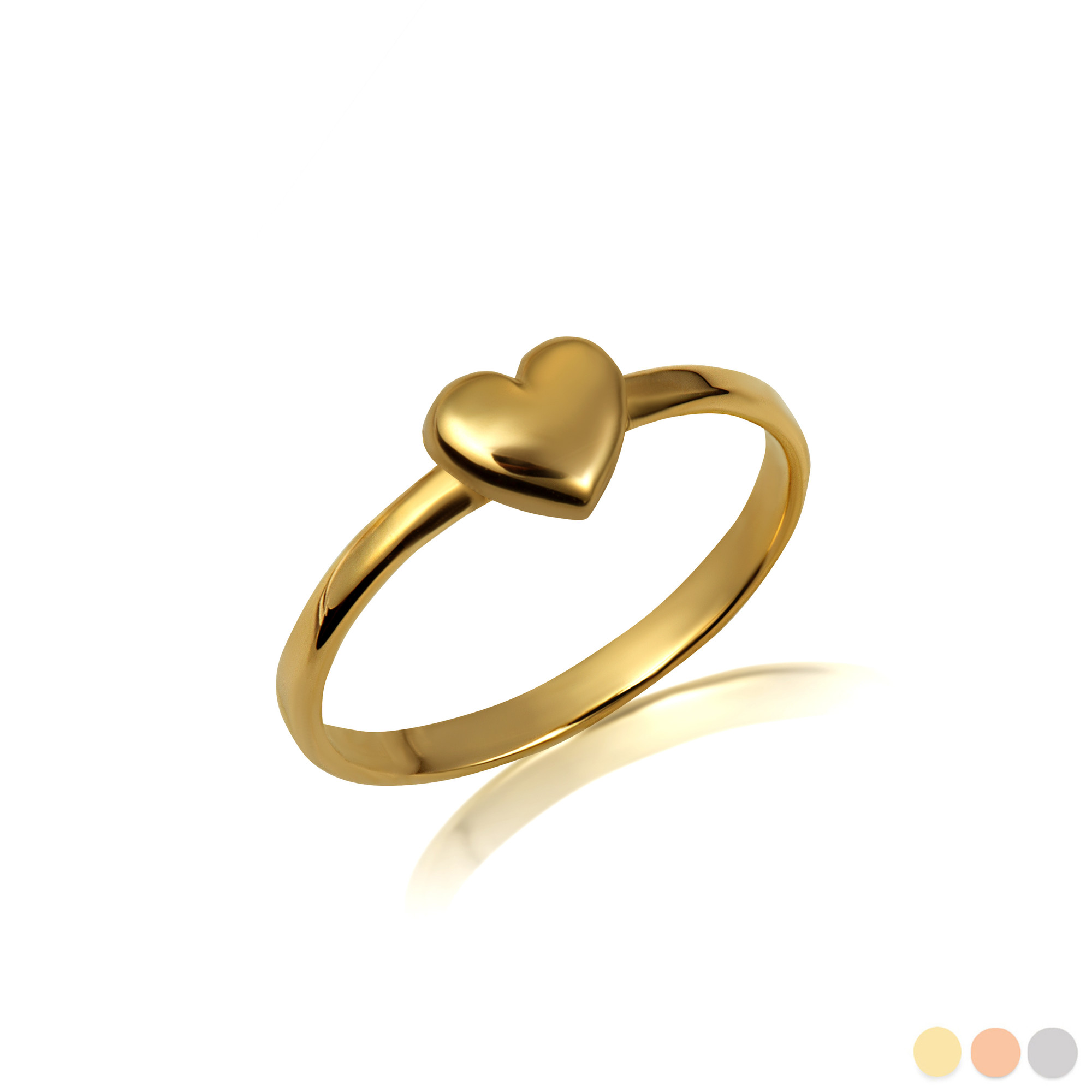 Fashion Women Irregular Simple Heart Shape Ring With Poem Card Jewelry  Gifts | Fruugo NO