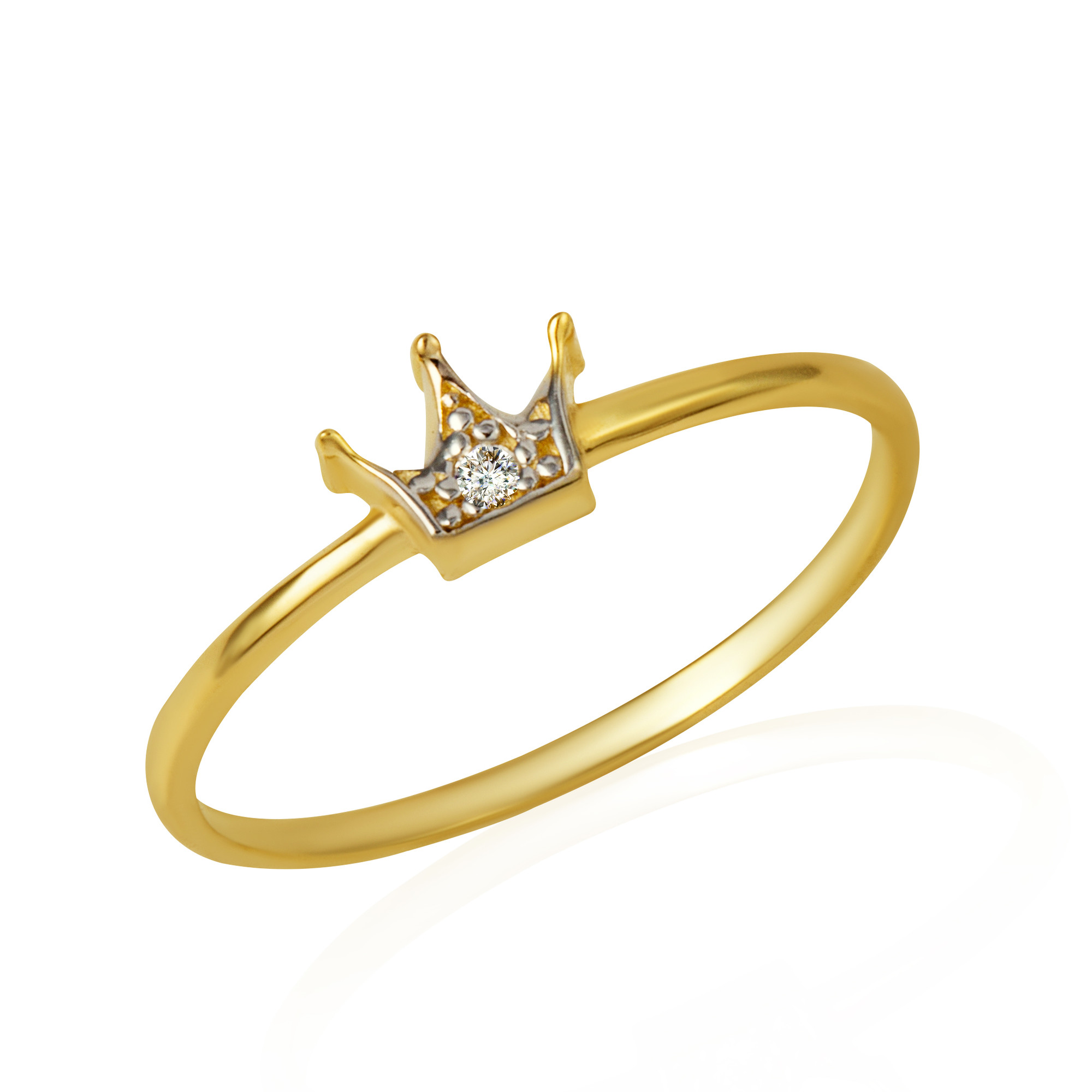 14K White Gold Tiara Ring – Tivoli Jewelers
