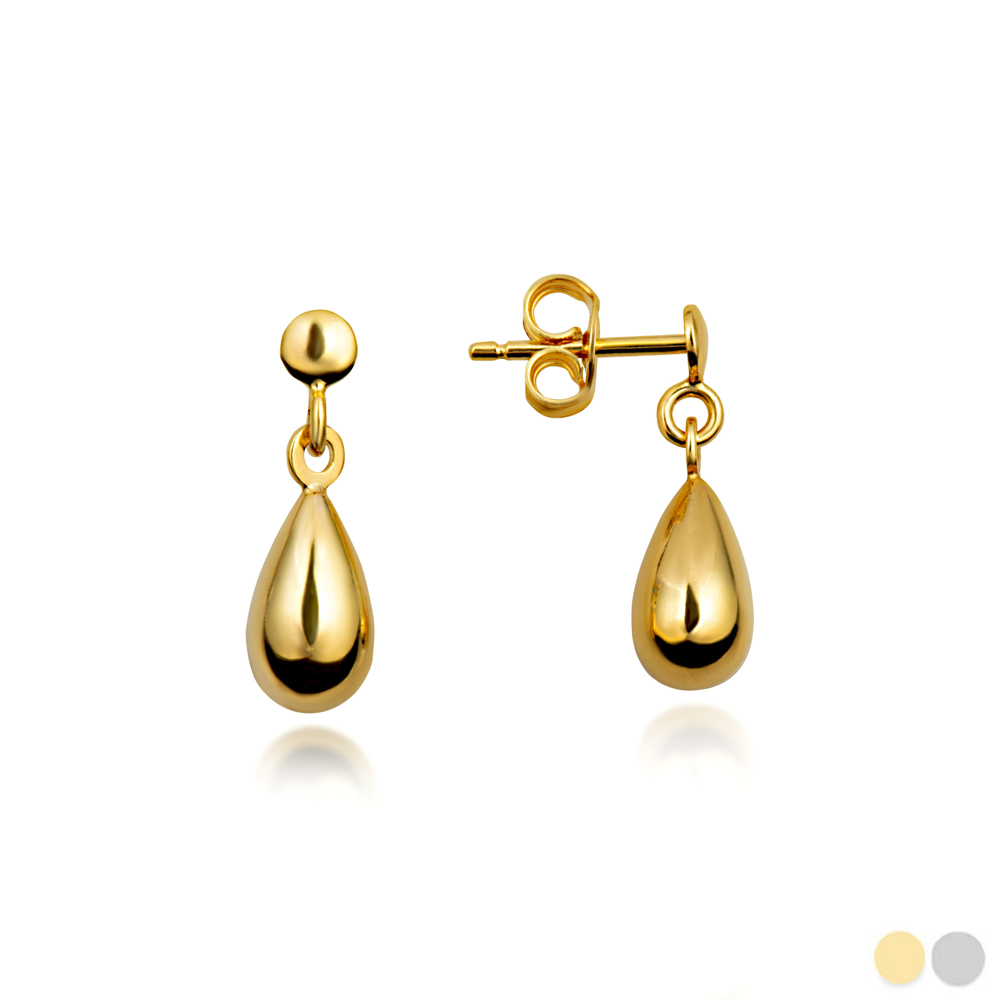 Elegant Tear Drop Earrings - South India Jewels