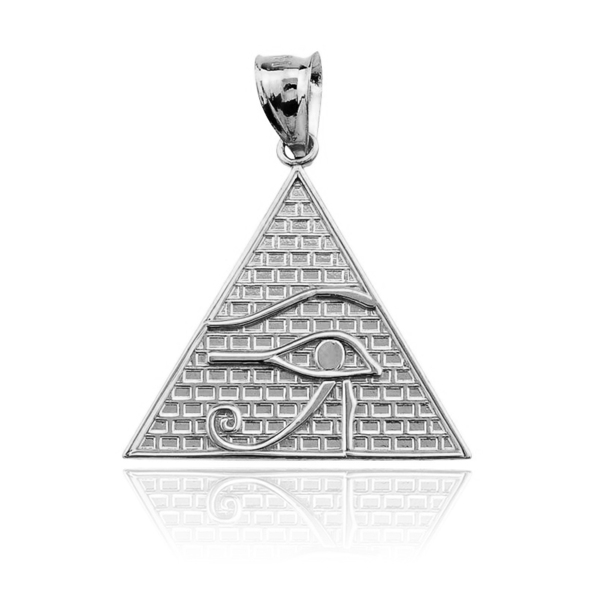 Eye of horus pyramid shop pendant