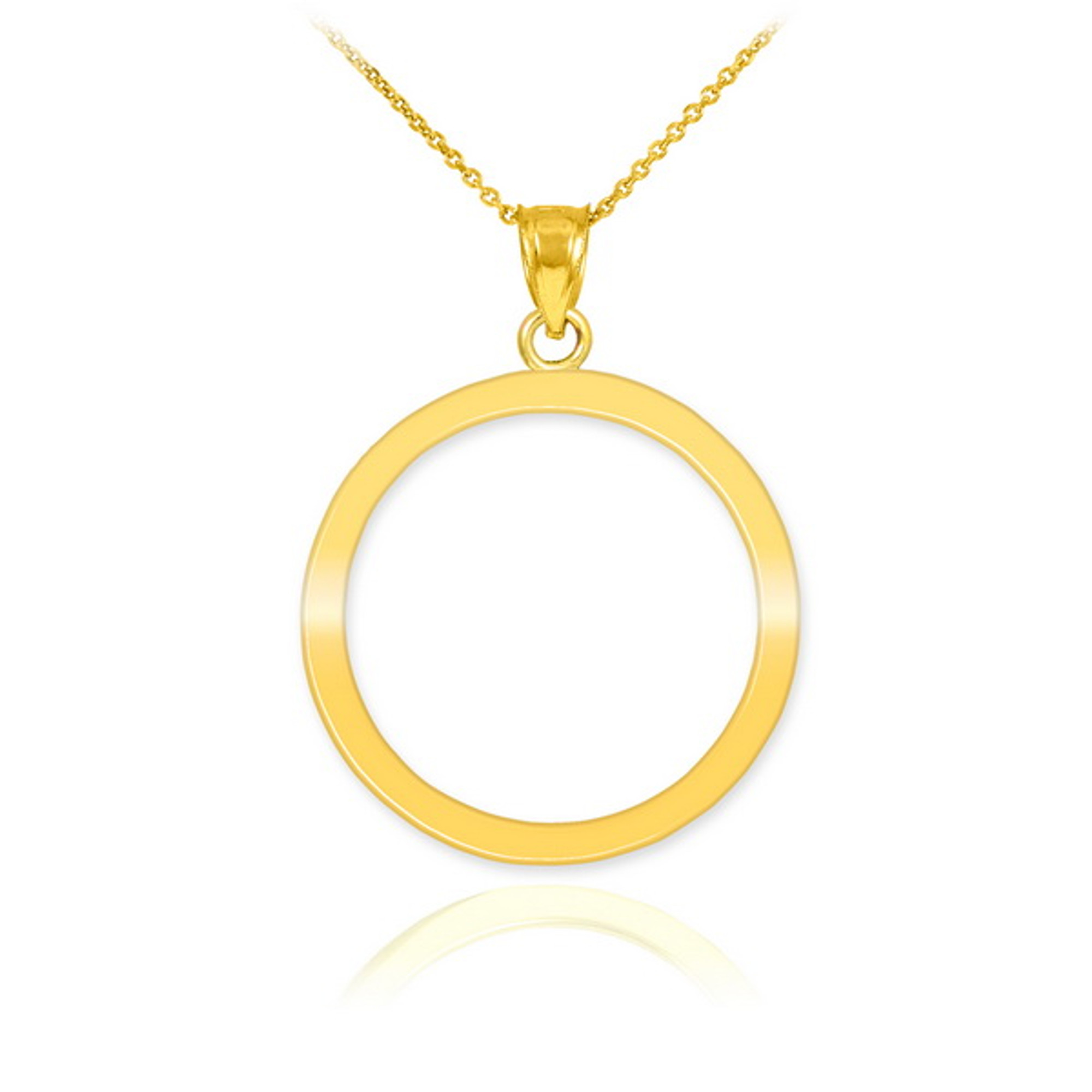 Circle of Life Emerald Accent Pendant – Pico Jewelry