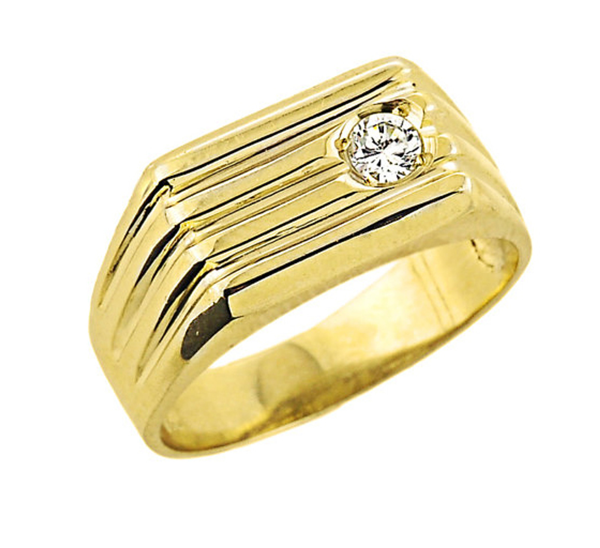 Mens Diamond Ring | Gold Mens Diamond Ring | 10k Mens Diamond Ring ...