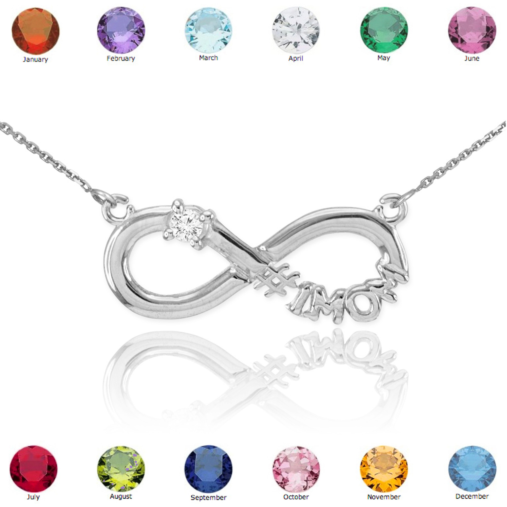 Birthstone necklaces hot sale for mom