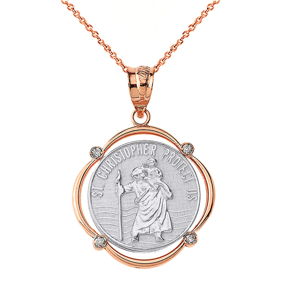 St. Christopher Medallion Necklace