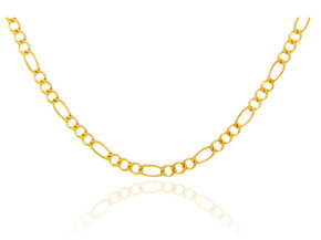 Gold Chains: Figaro Gold Chain 1.64mm