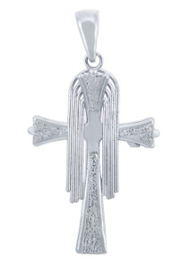 Silver Crucifix Pendant - The Rejoice Crucifix