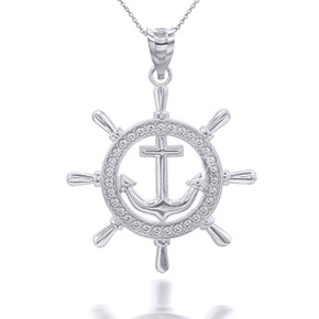 silver-ship-wheel-anchor-pendant