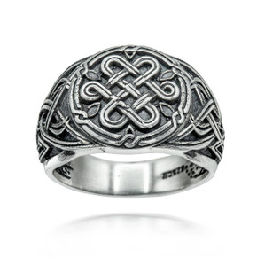 Sterling Silver Celtic Love Knot Ring