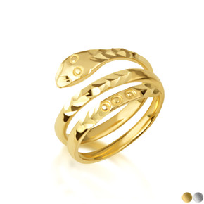 10K/14K Gold Snake Ring 10K/14K Gold Snake Ring