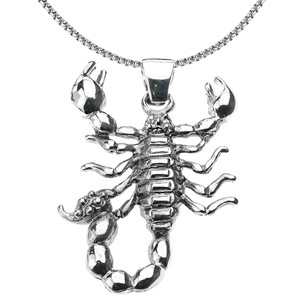 Sterling Silver Scorpion Pendant Necklace Sterling Silver Scorpion Pendant Necklace
