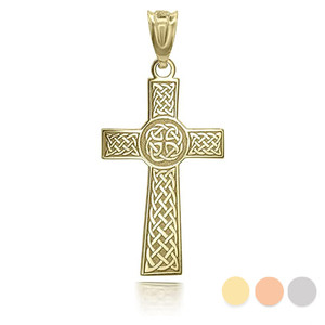 Gold Personalized Irish Celtic Knot 