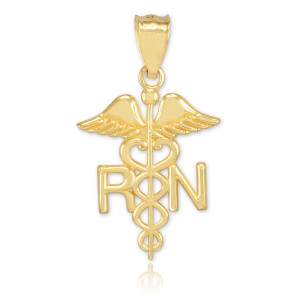 Rn pendant gold Clearance