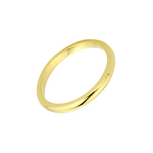 plain gold ring