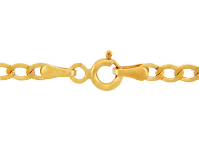  2.68mm Hollow Men's Gold Miami Cuban Link Chain Necklace clasp