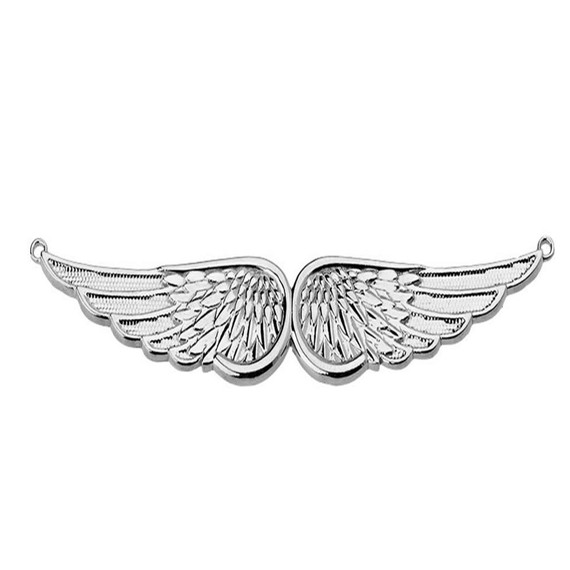 Sterling Silver Angel Wings Necklace