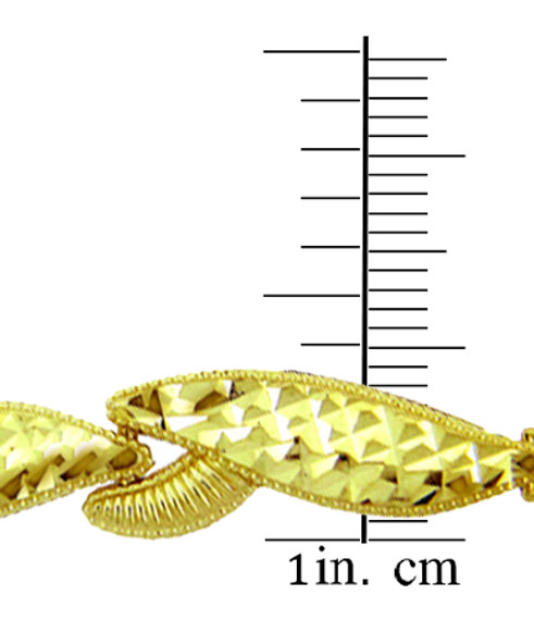 Yellow Gold Bracelet - The Lobster Claw Bracelet