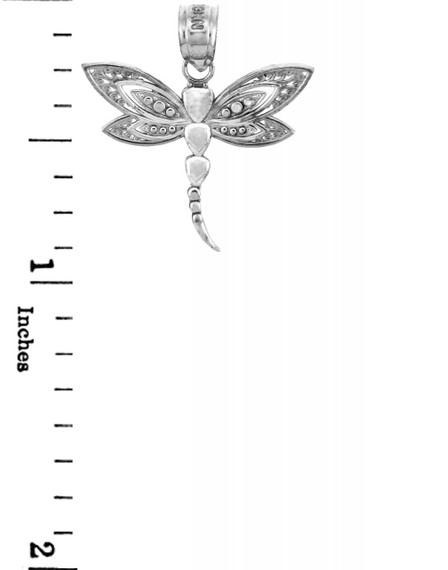 Silver Charms - The Dragonfly Pendant