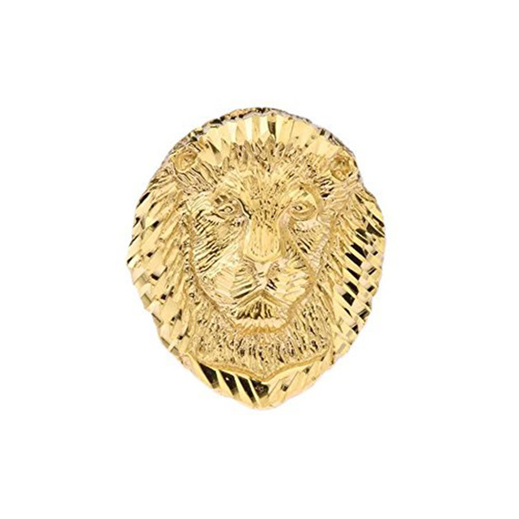 Lion Statement Ring in Gold (Available in Yellow/Rose/White Gold)