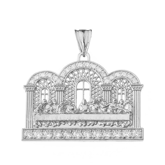 The Last Supper Pendant Necklace in Sterling Silver