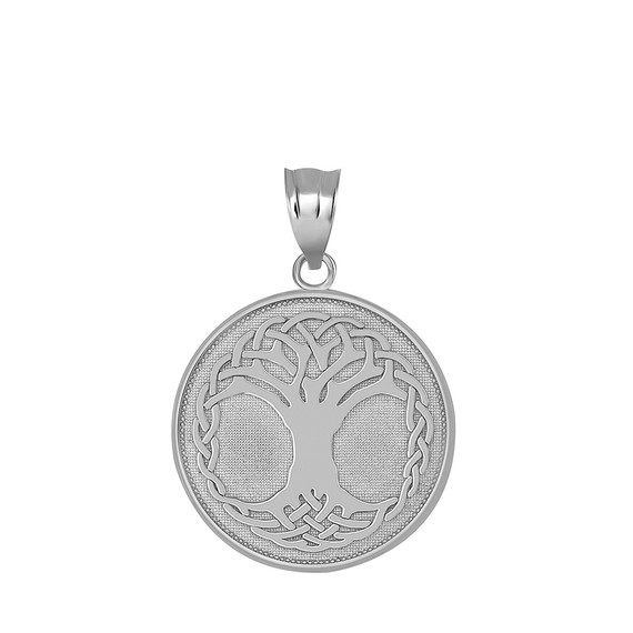 Tree of Life Pendant Necklace in Sterling Silver