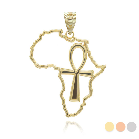 yellow-gold-african-continent-egyptian-ankh-pendant